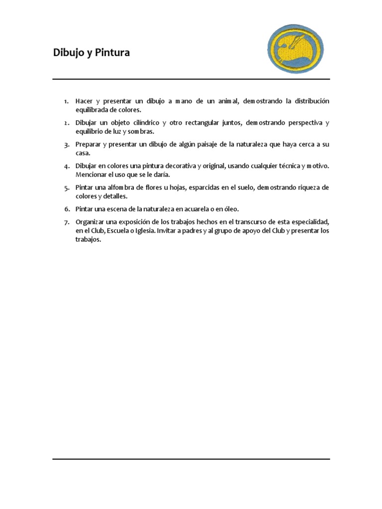 Dibujo Y Pintura Pdf