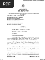 Sentença de condenação de Sérgio Cabral