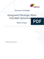 Minemax Scheduler White Paper