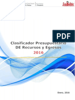 1 Clasificador Presupuestario 2016 - Copia