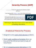 05 AHP and Scoring Models