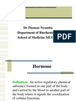 Hormones and Signal Transduction PP