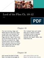 Lord of The Flies CH 10-12