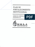 Plan Fortalecimiento Institucional