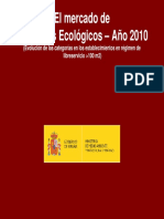 El Mercado de Productos Ecológicos - Estudio 2010 - España