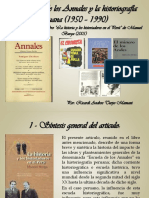 La Escuela de Los Annales y La Historiografía Peruana