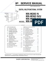 Sharp MX M283 363 453 503 PDF