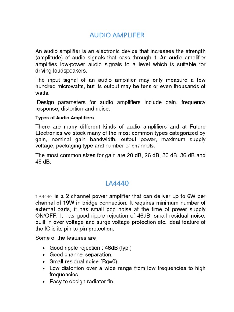 Project Report For Electronic Dice PDF Amplifier Capacitor