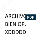 Un Archivo Bien Op