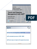 A4 Travel and Expenses Ins SAP HR PDF