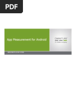 App Measurement for Android Implementation Guide
