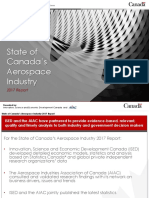 State of Canada's Aerospace Industry 2017 Report