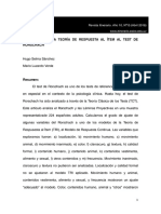 Selma, H. (2016) - Aplicación de La Teoría de Respuesta Al Ítem Al Test de Rorschach