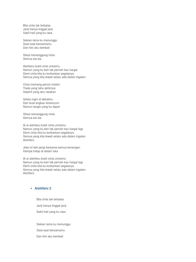 Bila Cinta Tak Terbalas Pdf