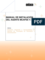 Manual de Instalación Del Agente McAfee v1