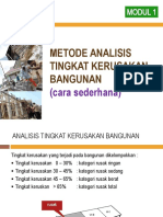 Analisis Kerusakan Bangunan Menurut Dapodik