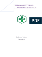 Buku Pedoman Promkes