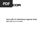 Epicor10 ReleaseUpgradeGuide 10xto101600x