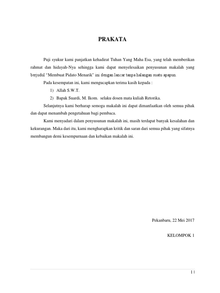 Membuat Pidato Menarik