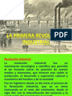 3° La Primera Revolución Industrial