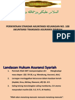 PSAK 108 - Akuntansi Transaksi Asuransi Syariah