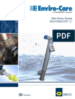 Wastemaster CT Mini Screw Screen Brochure