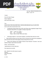 Surat Penangguhan Lapor Diri