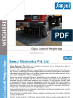 Digital and Electronics Weighbridge / Truck Scales - Sansui Electronics