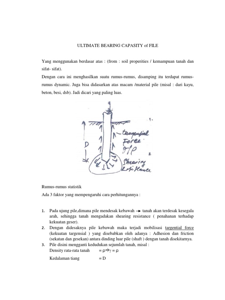 Pondasi Pondasi Dalam1 | PDF