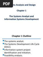 Systems Analysis and Design The Systems Analyst and Information Systems Development