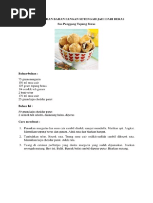 Resep Makanan Serealia Aneka Resep Makanan Tradisional Indonesia