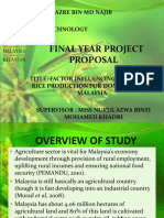 Factors Affecting Malaysia's Rice Production