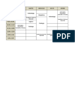 horario IIIC