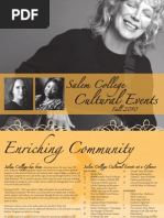Download Salem College Cultural Events - Fall 2010 by Salem College SN35126101 doc pdf