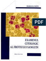 Examenul Citologic Al Frotiului Sanguin