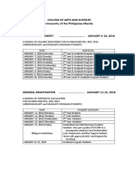 Procedures and Guidelines For 2nd Semester Registration