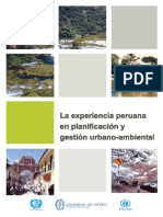 La Experiencia Peruana en Planificación y Gestión Urbano Ambiental