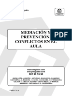 Curso 1.mediacion - y - Prevencion. - Conflictos - en - El - Aula PDF