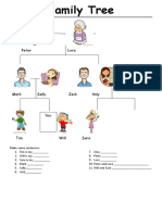 Family tree relationships