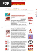 PCB - Dependência e Revolução Socialista_ a Contribuição de Ruy Mauro Marini