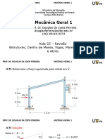 25 Revisao Estruturas Centro Massa Vigas Momento de Inercia Atrito