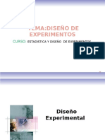 Diseño de Experimentoss