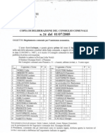 Regolamento Comunale Per L'assistenza Economica Del Comune Di Rieti