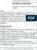 1.1 Arquitectura Del CPU PDF