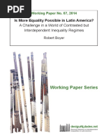 Is More Equality Possible in Latin America RBoyer