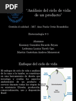 Analisis Del Ciclo de Vida de Un Producto