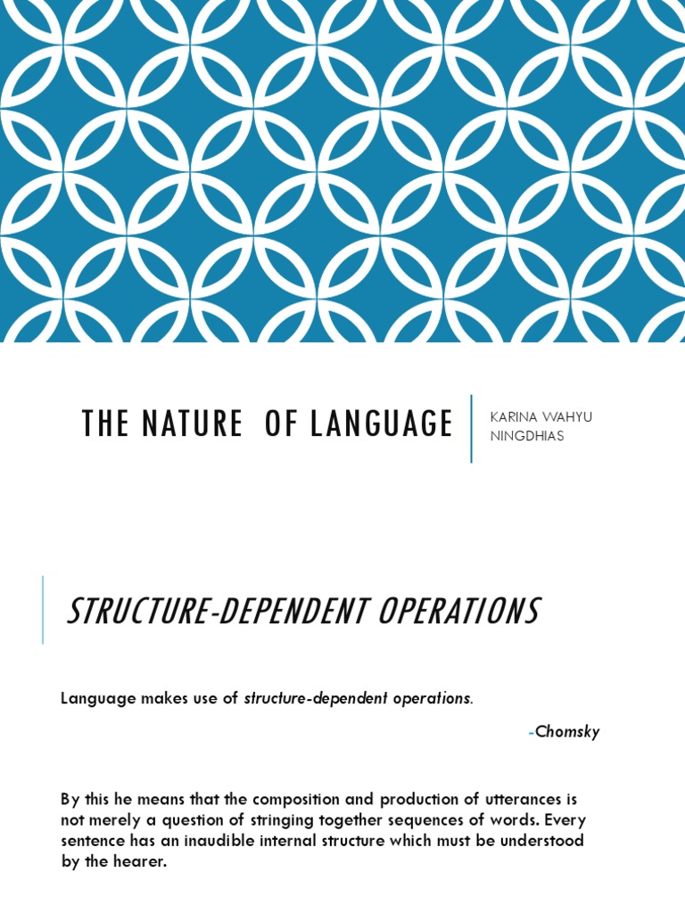 Understanding Language Structure and Creativity | PDF | Truth ...