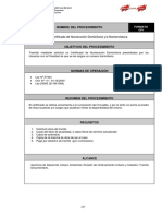 Numeración de Nomenclatura PDF