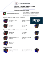 Useful f2l Algorithms BY Feliks Zemndegs