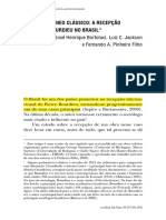 BORTOLUCI & PINHEIRO. Contemporâneo Clássico - A Recepção de Pierre Bourdieu No Brasil
